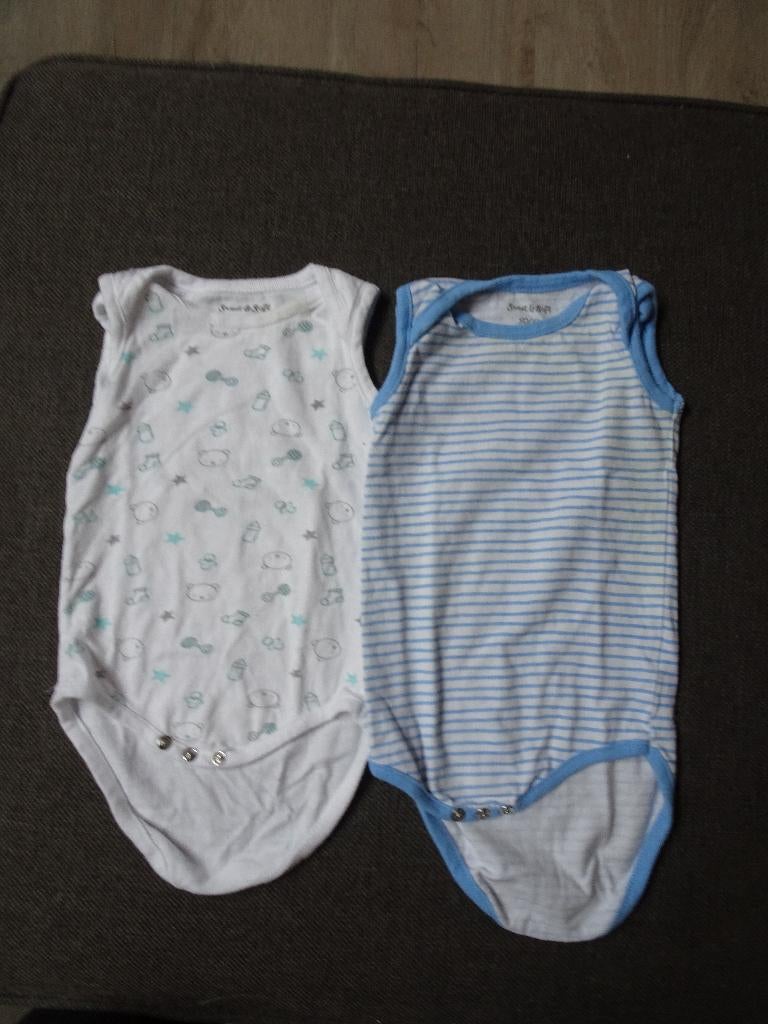 2 barboteuses sans manches (Sailor) Taille 50-56, Zeeman, Garçon ou Fille, Enlèvement ou Envoi, Costume