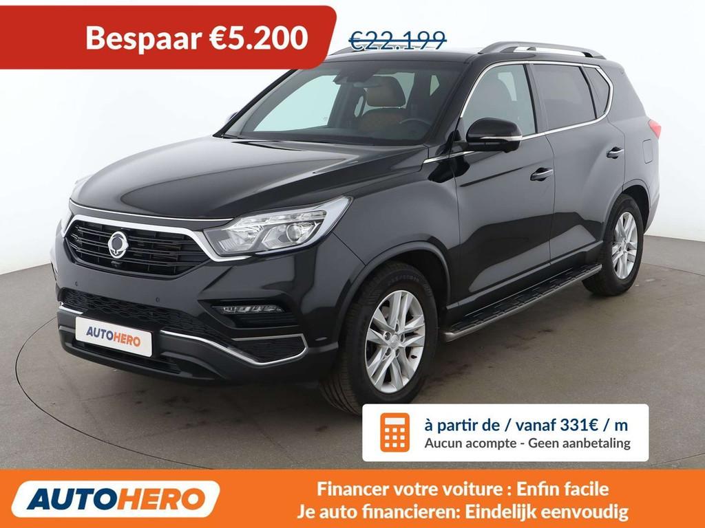 SsangYong Rexton 2.2 TD Crystal 4x4 (automatique), Autos, Cuir, Achat, 5 portes, Automatique