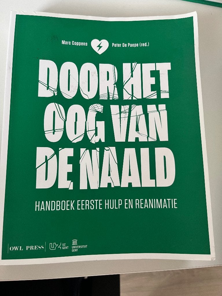 Door het oog van de naald, Livres, Marc Coppens, Peter De Paepe, Enlèvement, Utilisé, Sciences naturelles