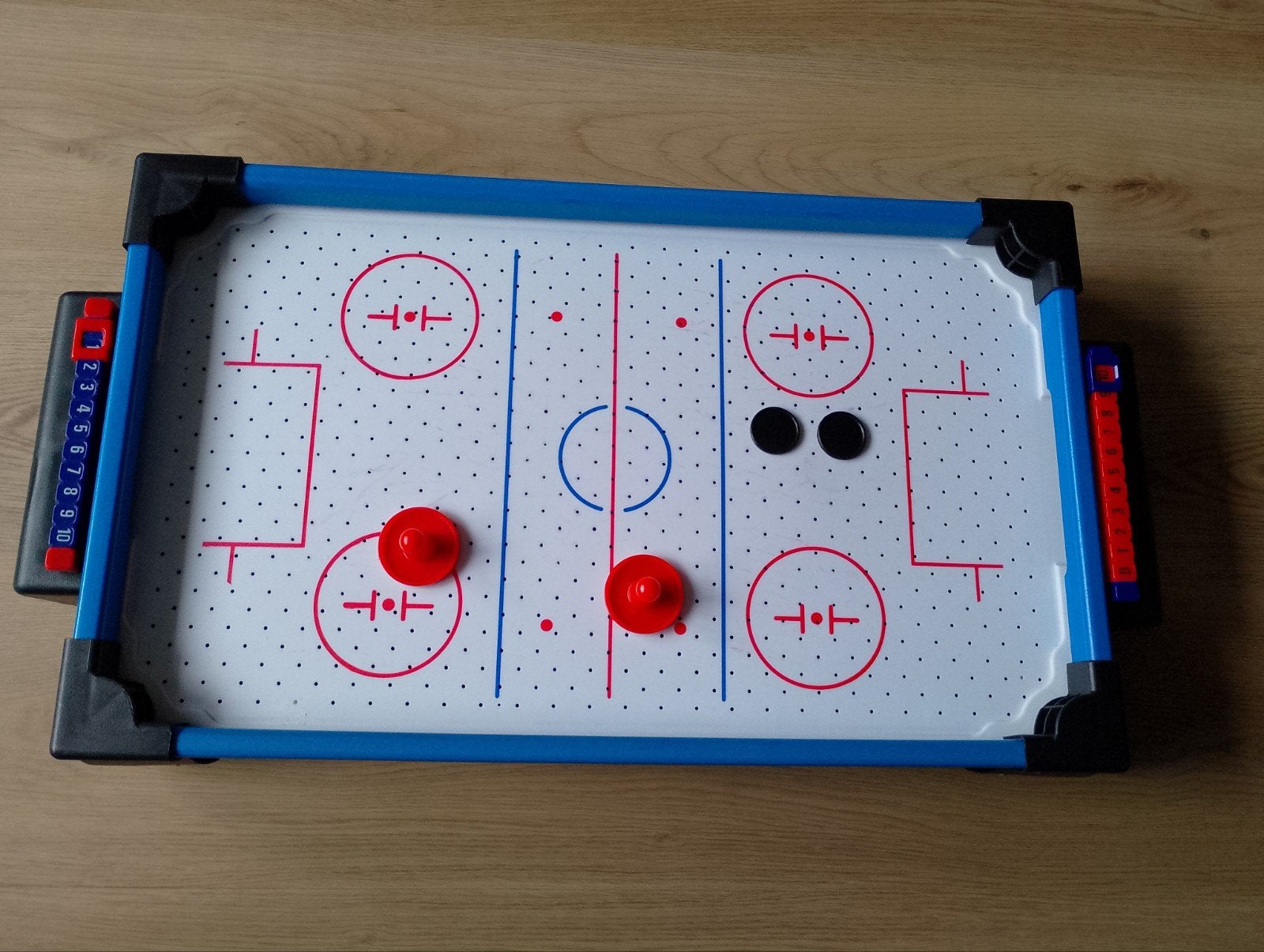 Airhockey, Enlèvement