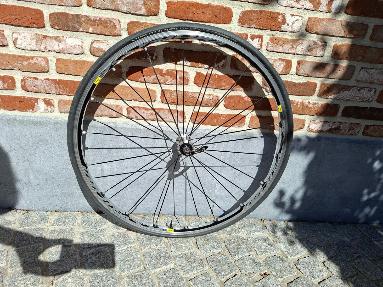 Mavic Ksyrium elite voorwiel, Sport en Fitness, Wielrennen, Ophalen, Zo goed als nieuw, Overige typen