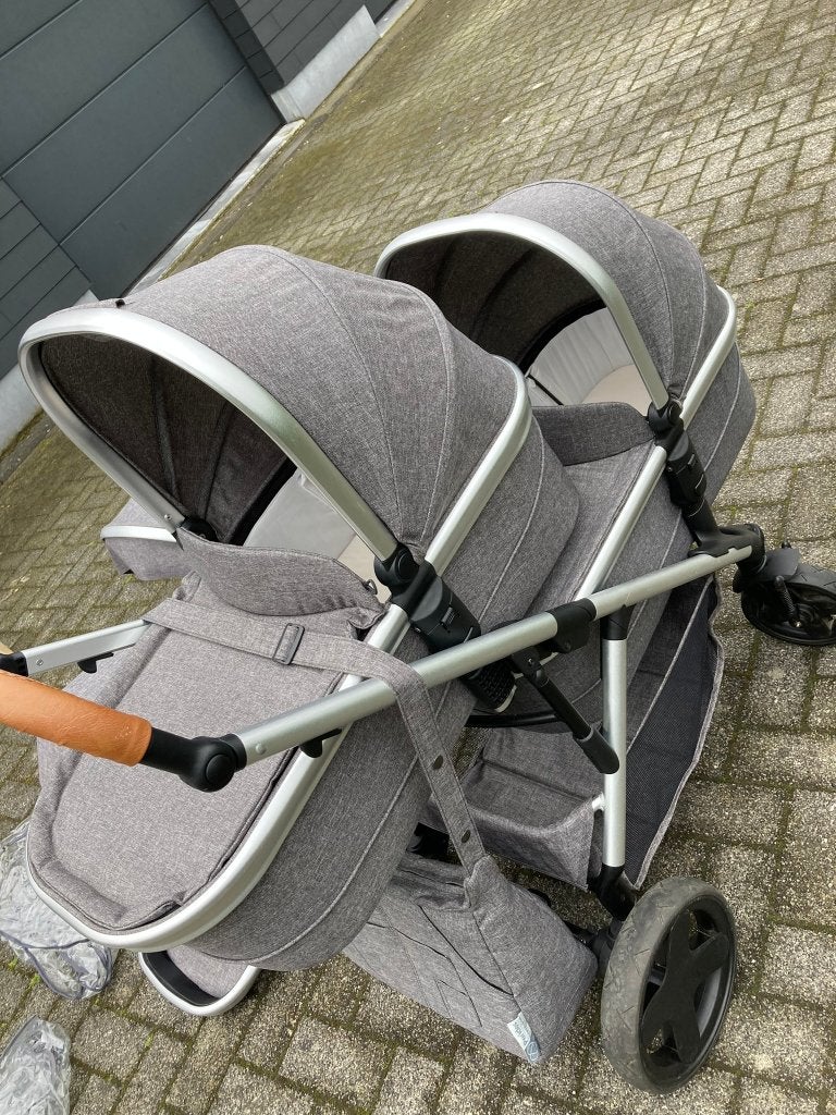 pericles duo kinderwagen + alle accessoires, Zo goed als nieuw, Duowagen, Ophalen, Kinderwagen