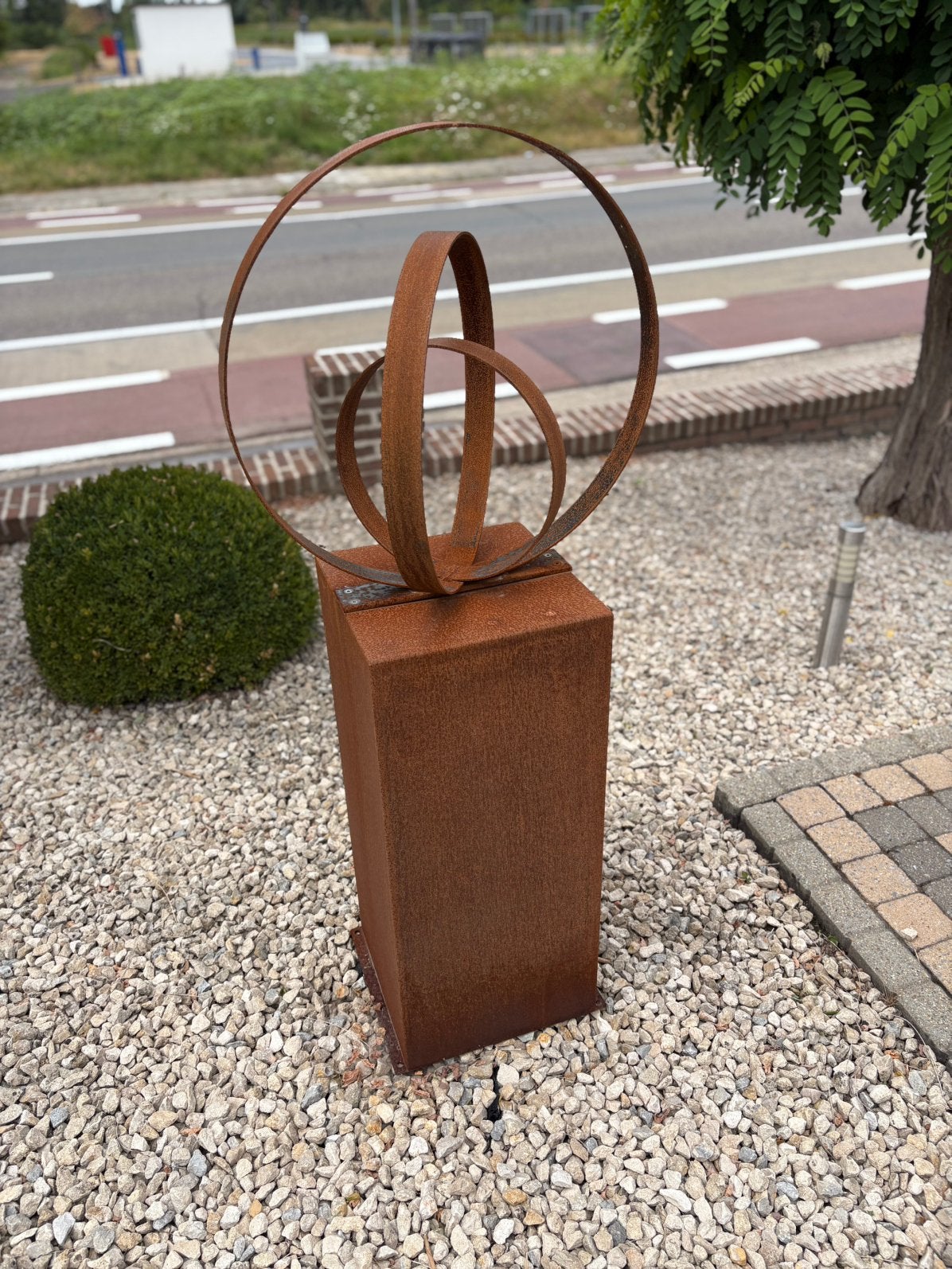 Tuinornament cortenstaal, Ophalen, Nieuw, Metaal