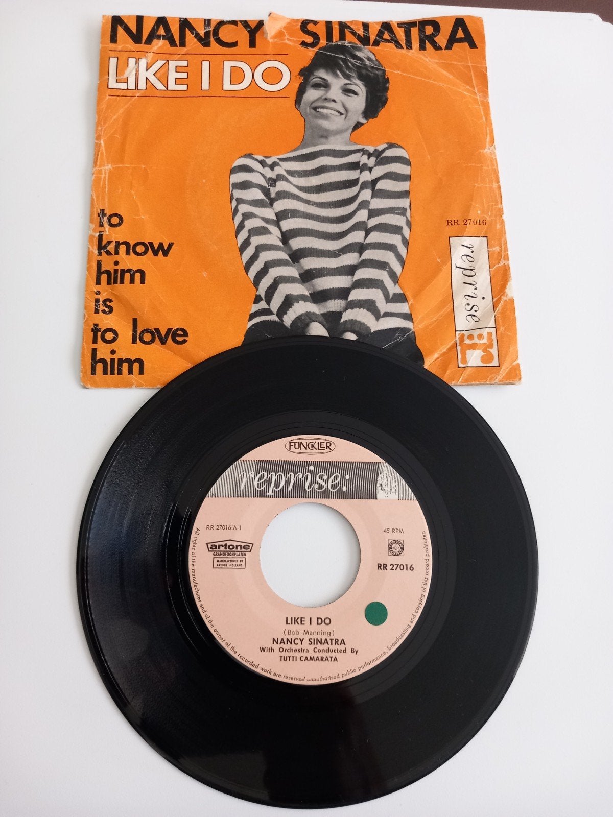 NANCY SINATRA. LIKE I DO. OLDIES POP-CORN 45T, Ophalen of Verzenden, 7 inch, Pop