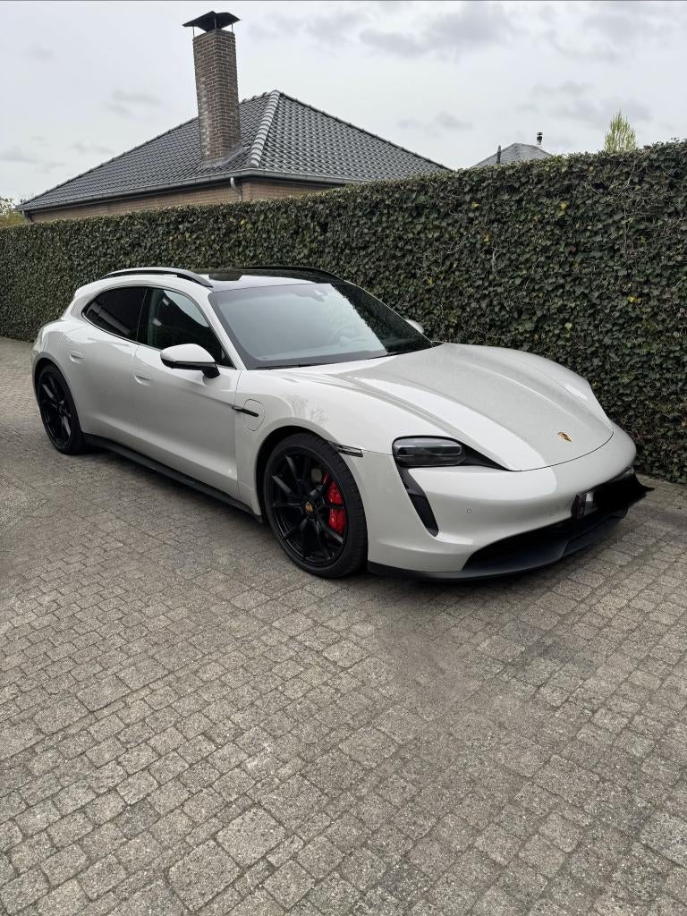 PORSCHE TAYCAN SPORT 4S, Auto's, Porsche, Automaat, Zwart, Overige kleuren, Leder