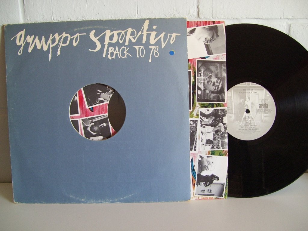 GRUPPO SPORTIVO  back to 78, 12 pouces, Pop rock, Enlèvement ou Envoi, Avec pochette intérieure