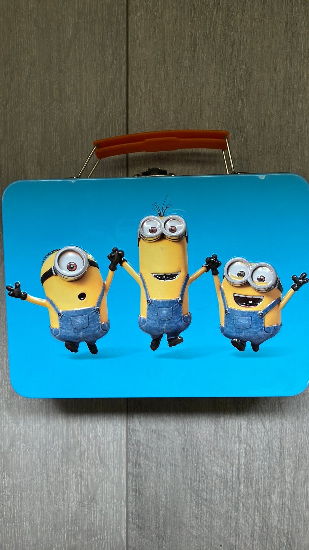 Minion koffertje, Ophalen, Gebruikt