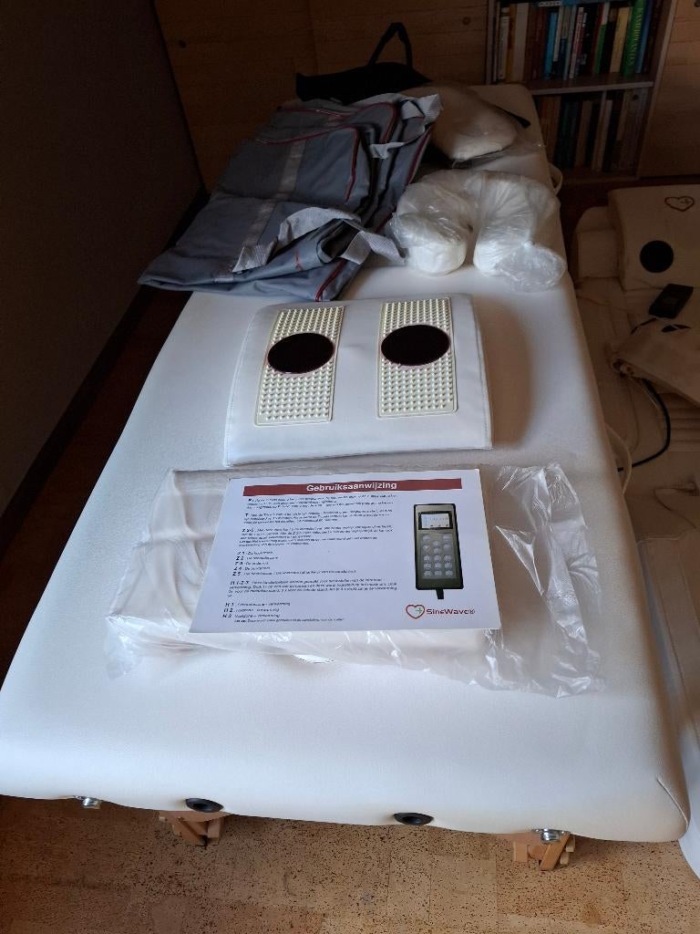 Massagetafel met andullatiematras, Enlèvement, Comme neuf, Table de massage