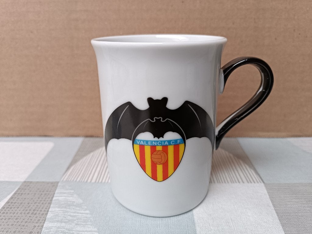 Valencia CF - Tas Mok Mug Cup - La Liga - Voetbal Spanje, Ophalen of Verzenden, Zo goed als nieuw, Overige typen