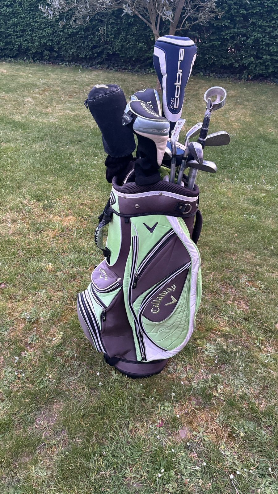 Lot de matériel de golf, Sport en Fitness, Ophalen, Zo goed als nieuw, Tas, Callaway