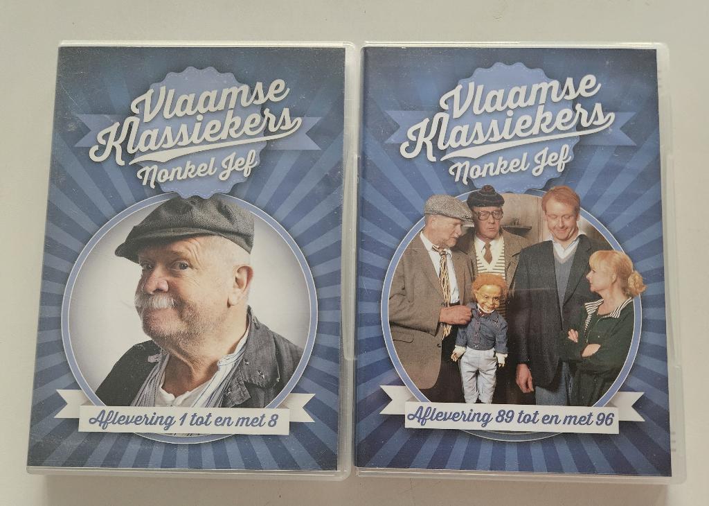 10 DVD BOXEN:Nonkel Jef,Den Bompa, Slisse & Cesar,Wittekerke, Cd's en Dvd's, Ophalen of Verzenden