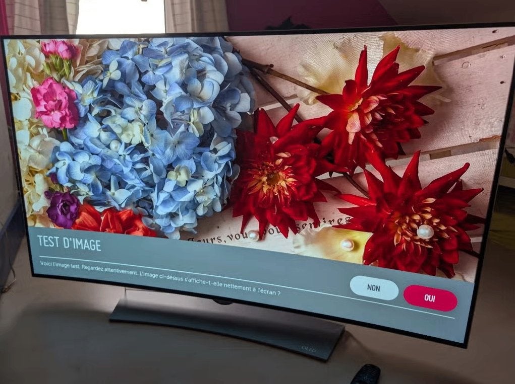 LG OLED 55EG920V 55" 4K incurvée 3D, Audio, Tv en Foto, Ophalen, Gebruikt, OLED, 100 Hz