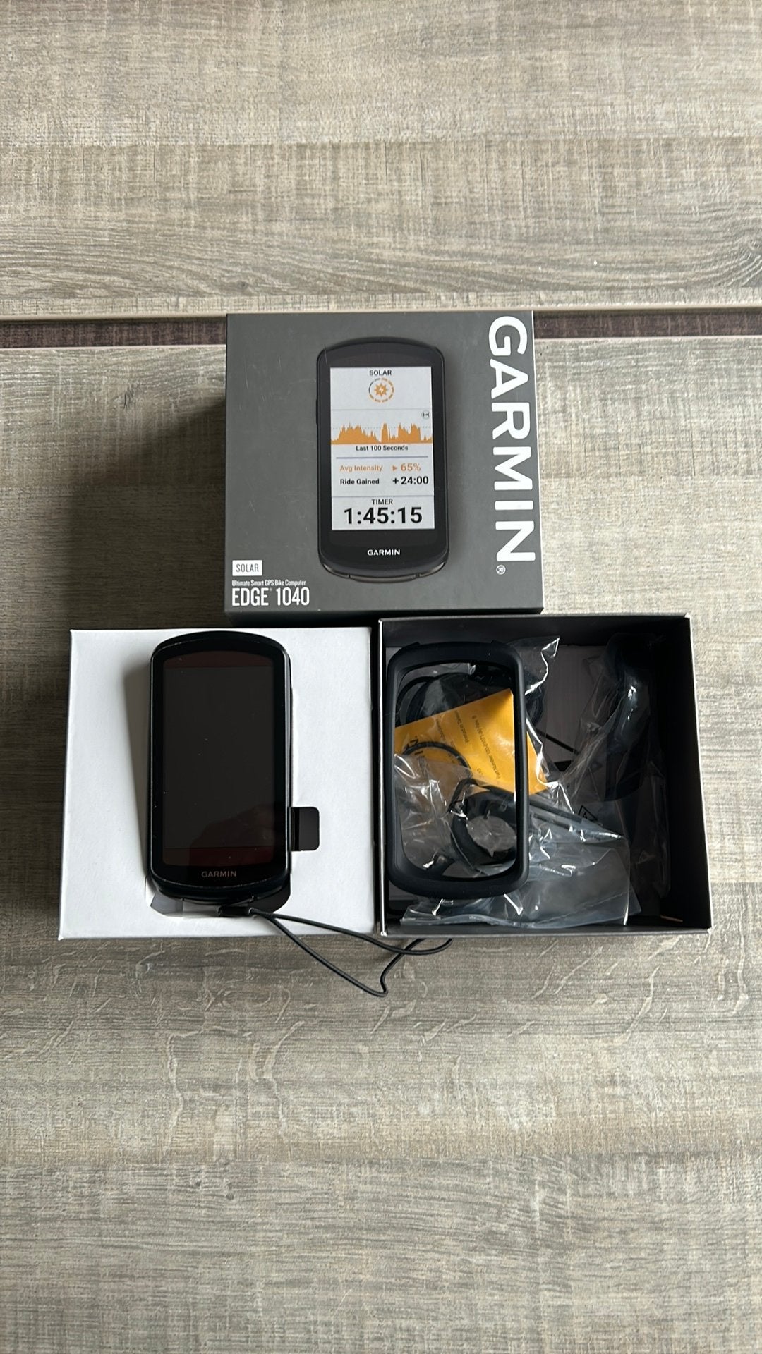 Garmin EDGE 1040 Solar., Ophalen of Verzenden, Gebruikt