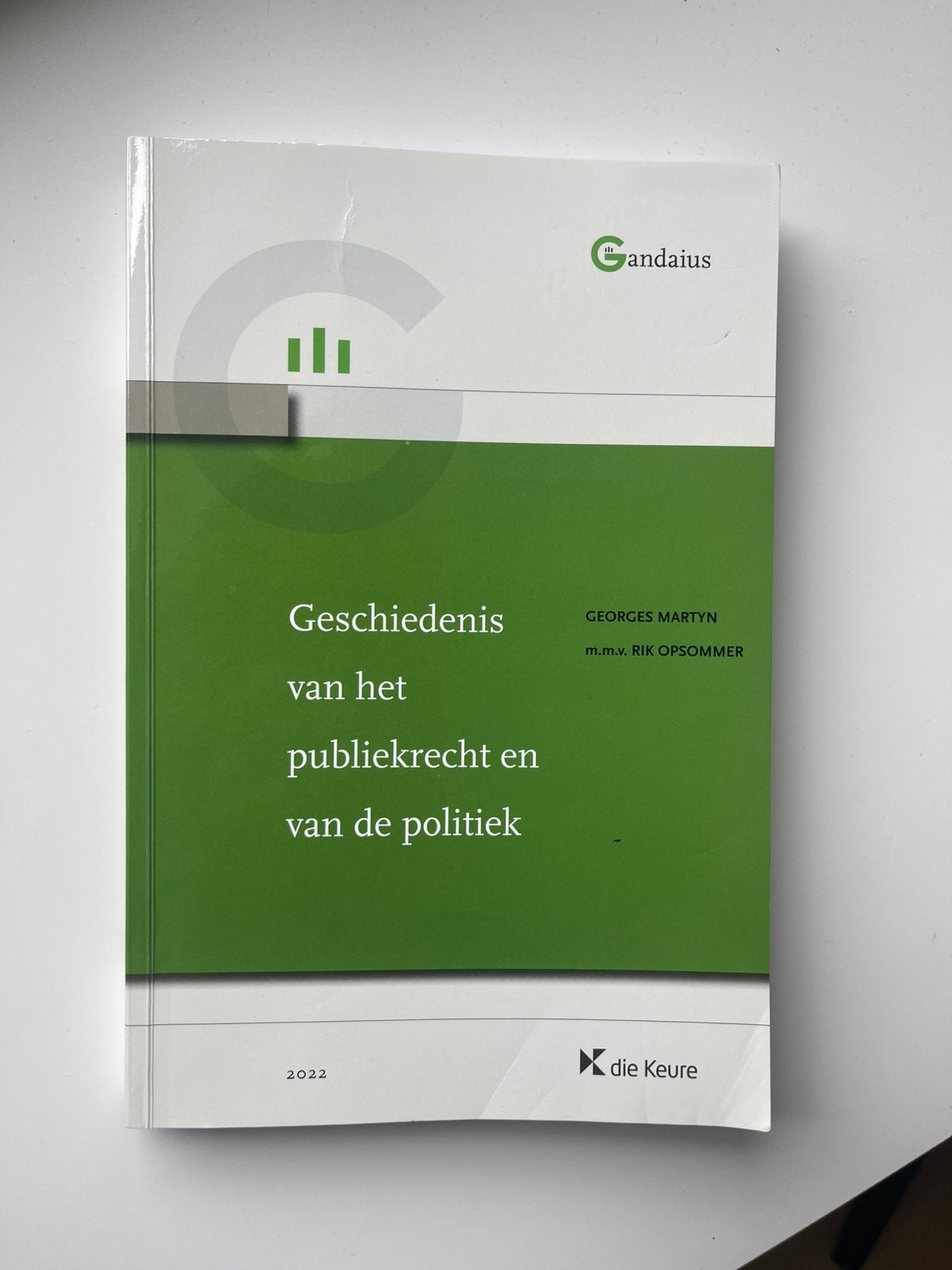 Geschiedenis van het publiekrecht en van de politiek- UGent, Boeken, Ophalen, Nieuw