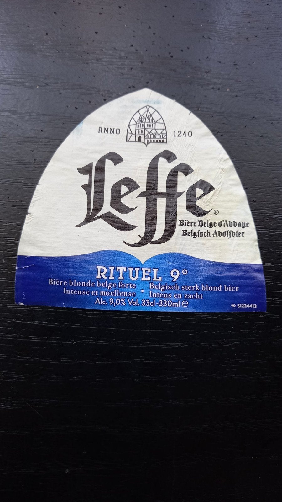 Bieretiket Leffe, Ophalen of Verzenden, Leffe