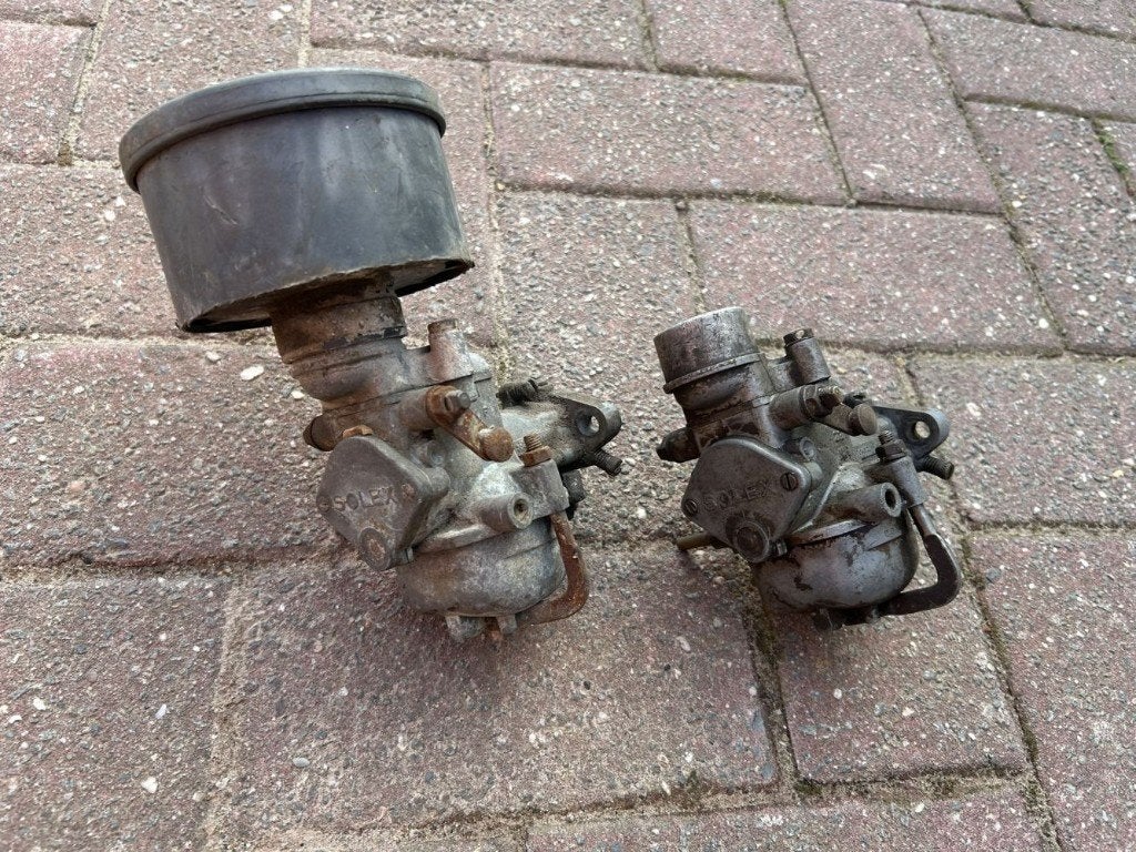 Solex carburateur (2x) + filter, Ophalen of Verzenden, Gebruikt, Carburateur