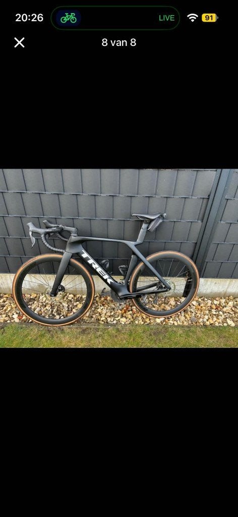 Koersfiets trek madone SL6, Fietsen en Brommers, Ophalen, Zo goed als nieuw