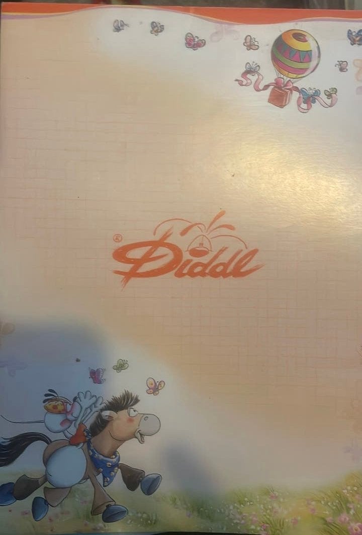 BLOC D'ÉCRITURE DIDDL  35 pages restantes, Envoi, Diddl, Utilisé