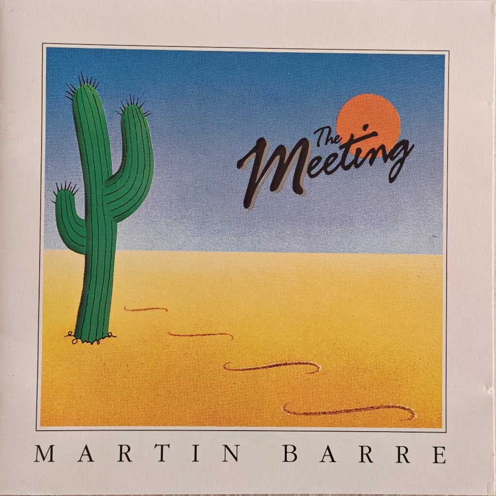 MARTIN BARRE - The meeting (CD), Ophalen of Verzenden, Zo goed als nieuw, Progressive Rock, Album