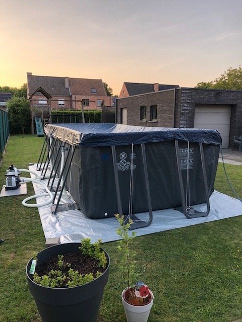 Zwembad Intex 549x274x132 cm, Gebruikt, 200 tot 300 cm, Rechthoekig, Ophalen