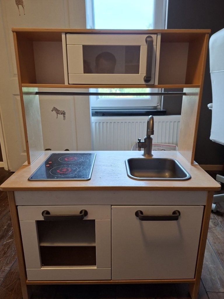 Speelgoedkeuken hout Ikea, Enfants & Bébés, Enlèvement, Utilisé, Bois, Jouer à la cuisine