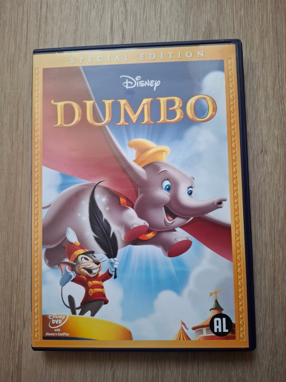 Disney dvd Dumbo, Ophalen