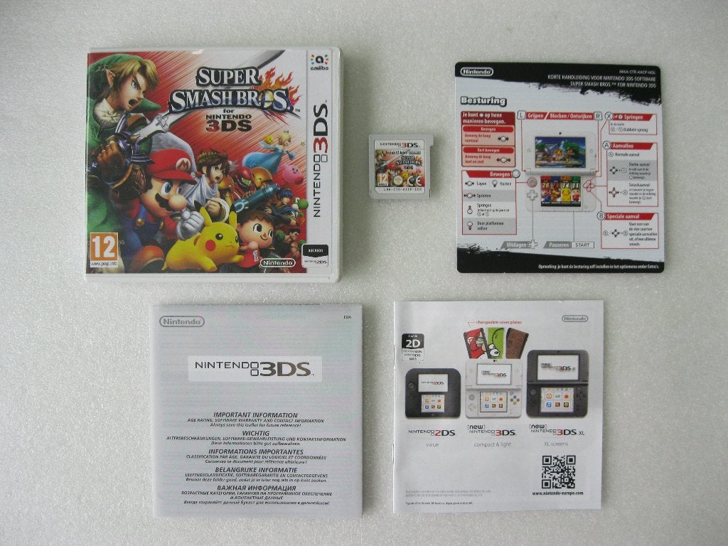Nintendo 3DS: Super Smash Bros for Nintendo 3DS, Ophalen of Verzenden, Gebruikt