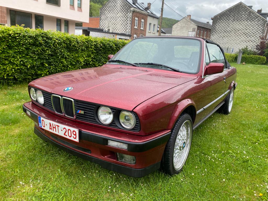 BMW 320i E M Cabriolet, Ophalen