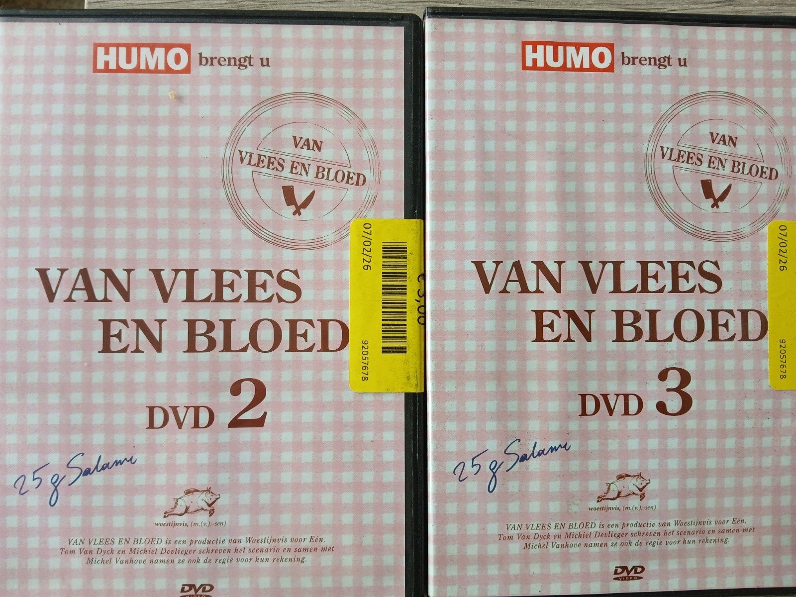 2 delen uit vlees en bloed humo 2&3, Ophalen of Verzenden