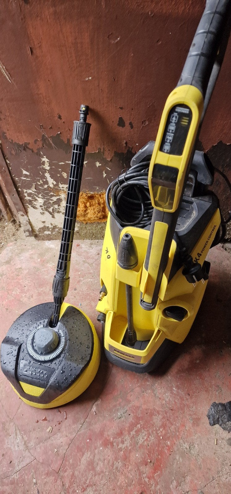 Hoogedrukreiniger karcher k4 power control 130 bar/rioolrat, Enlèvement
