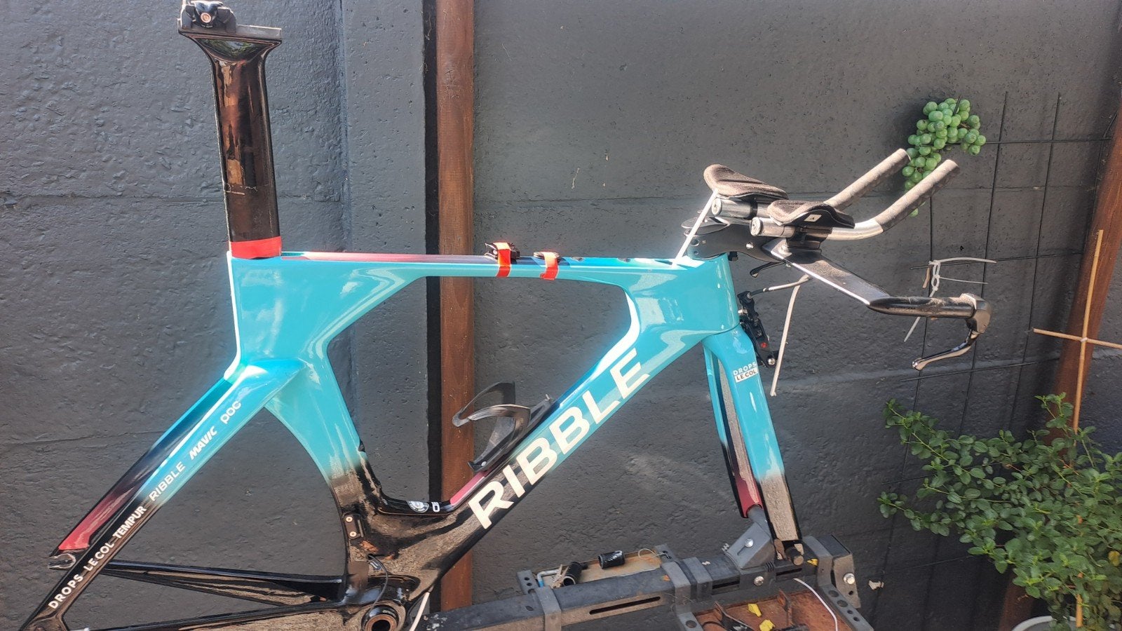 TT frame tijdrit, Enlèvement