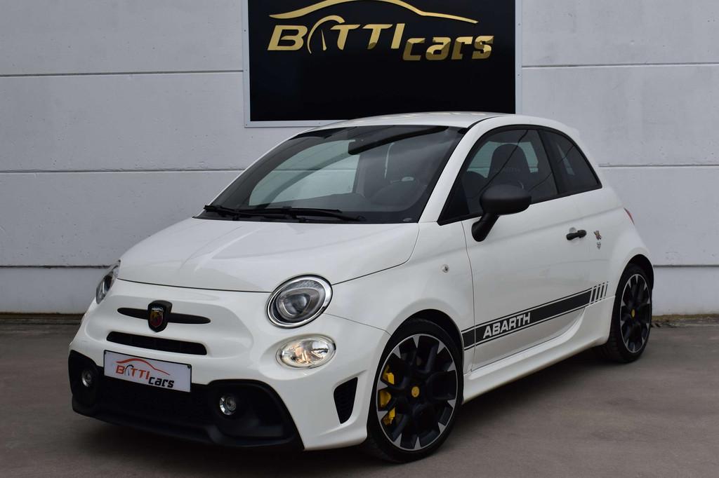 Fiat 595 Abarth Automaat Competizione* Leder* Airco* Navi* P, Auto's, Fiat, 4 zetels, 4 cilinders, Cabriolet, Wit