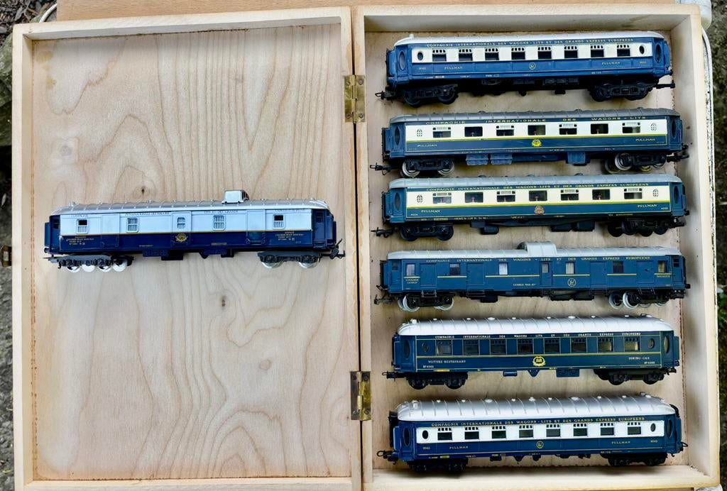 7 Trans Europe Express (met wagons) Lima HO nieuwstaat, Hobby en Vrije tijd, Modeltreinen | H0, Ophalen of Verzenden, Zo goed als nieuw