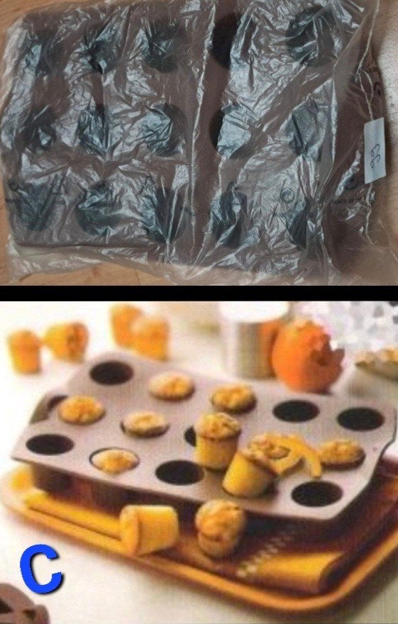 Tupperware MFV Siliconen Bakvormen (3), Neuf, Enlèvement ou Envoi, Autres couleurs, Autres types