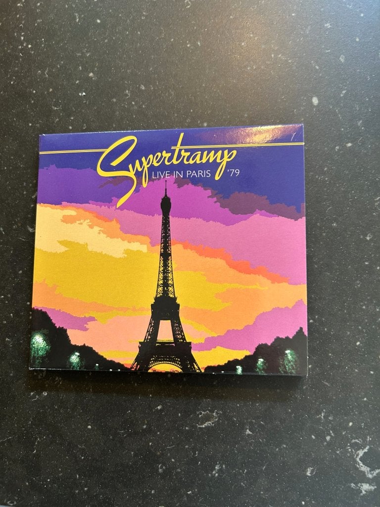 Supertramp 'live in Paris' 1979, Cd's en Dvd's, Ophalen of Verzenden, Zo goed als nieuw, Poprock, Live-album