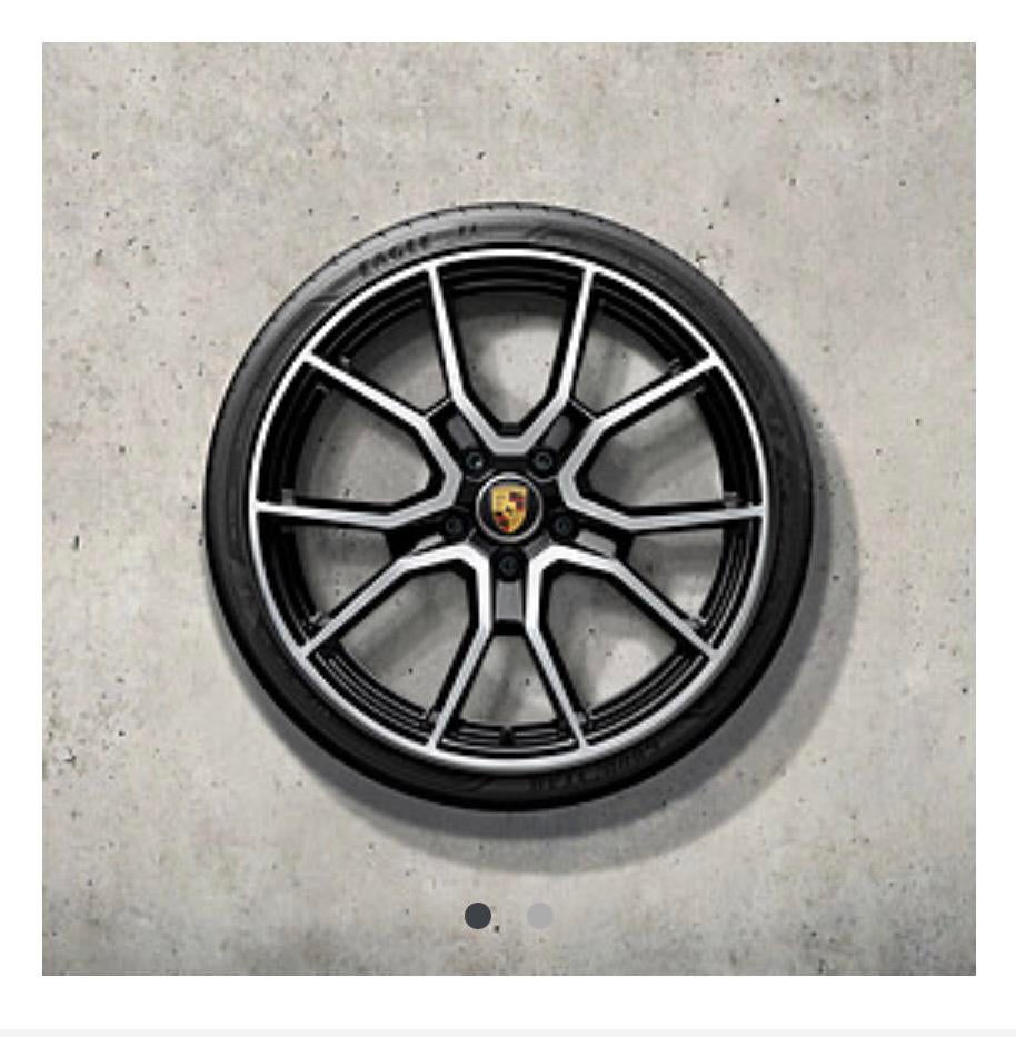 21 inch RS Spyder Design complete zomerset voor Taycan, Auto-onderdelen, Banden en Velgen, Ophalen, 21 inch, Band(en)