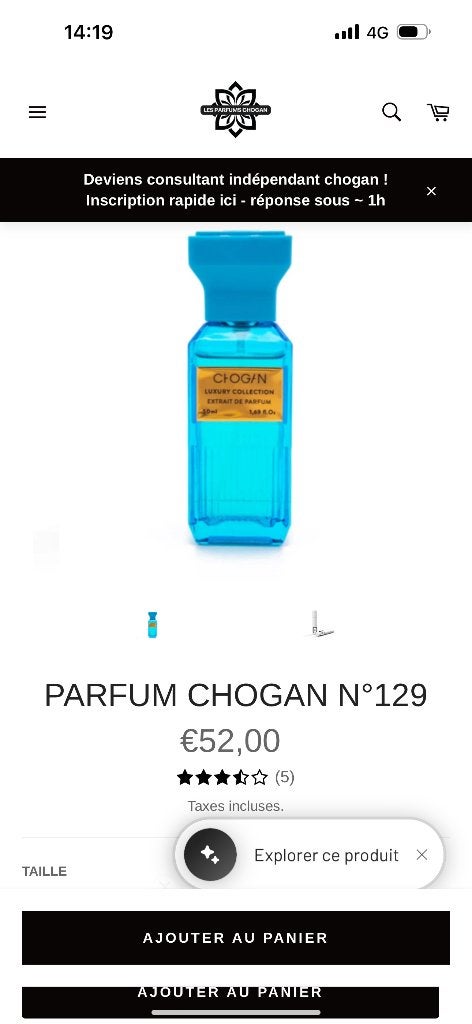 extrait de parfum, Bijoux, Sacs & Beauté, Enlèvement ou Envoi, Comme neuf