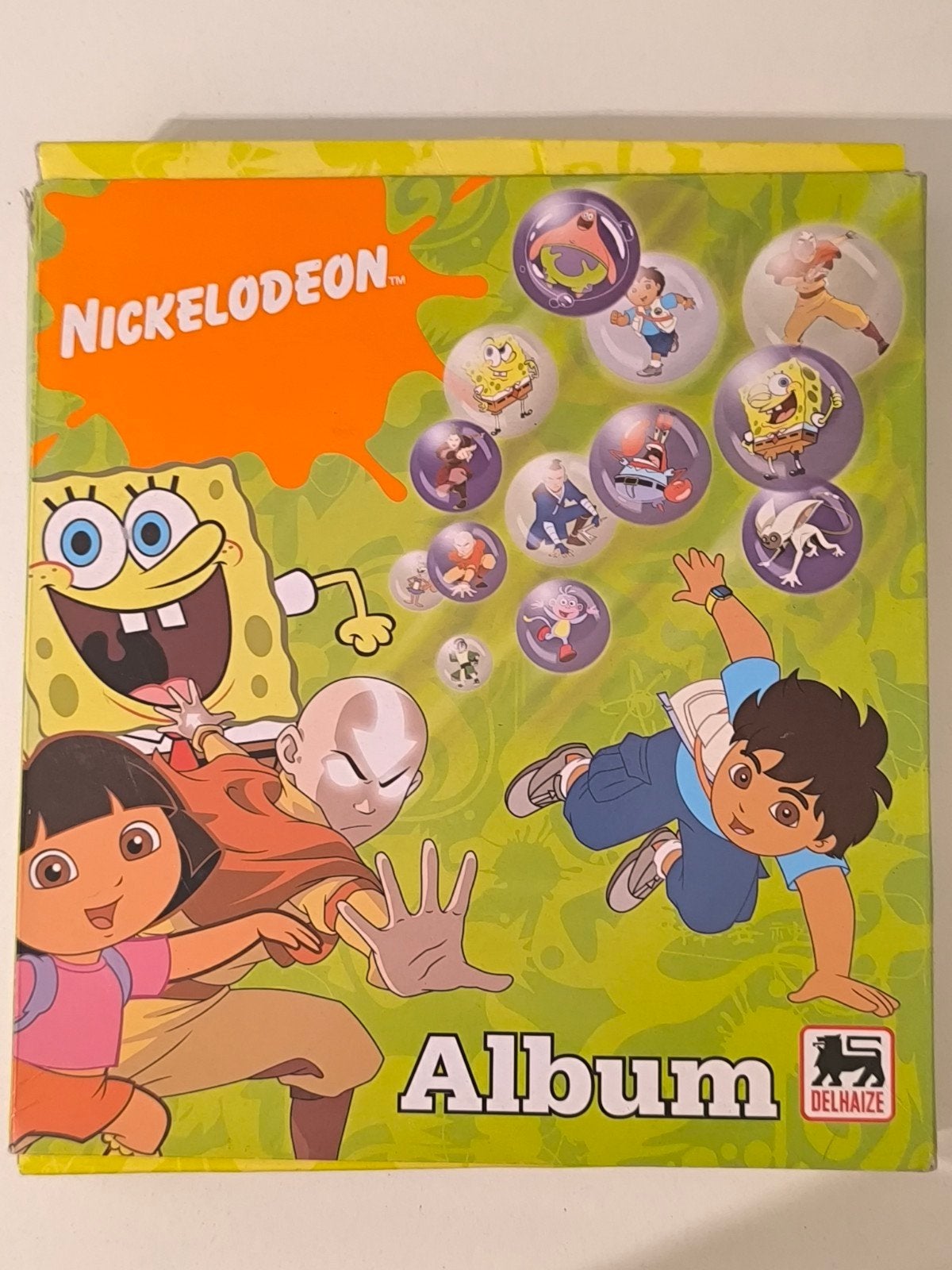 Album en marbre Delhaize Nickelodeon (2009), Autres supermarchés, Enlèvement