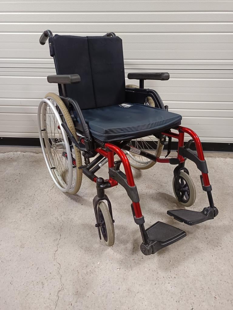 Rolstoel BREEZY Rubi X 2, Diversen, Ophalen of Verzenden, Inklapbaar, Gebruikt, Handbewogen rolstoel