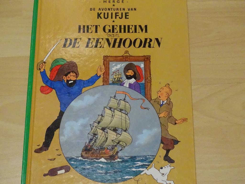 Kuifje - Het geheim van den eenhoorn - Hardcover, Boeken, Ophalen of Verzenden, Zo goed als nieuw, Hergé (George Rémi)