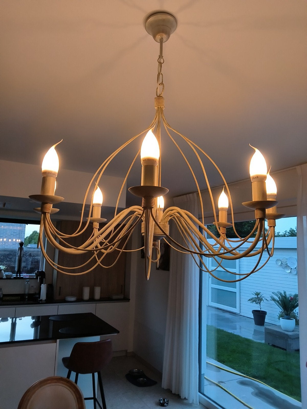 Luster, Ophalen