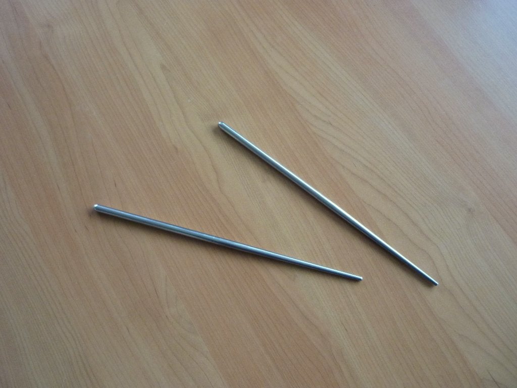 Lichte aluminium zilverkleurige trommelstokken, Muziek en Instrumenten, Drumstellen en Slagwerk, Ophalen of Verzenden