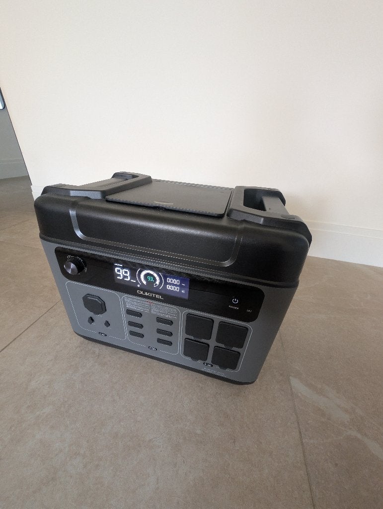 Draagbare batterij Oukitel P2001E Plus 2400W 2048Wh 09/2025, Ophalen, Nieuw, Overige typen, 200 wattpiek of meer