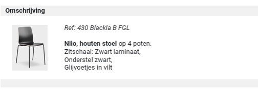 34 zwarte stoelen + 10 plooitafels – enkel als volledig lot, Ophalen, Gebruikt, Meubel