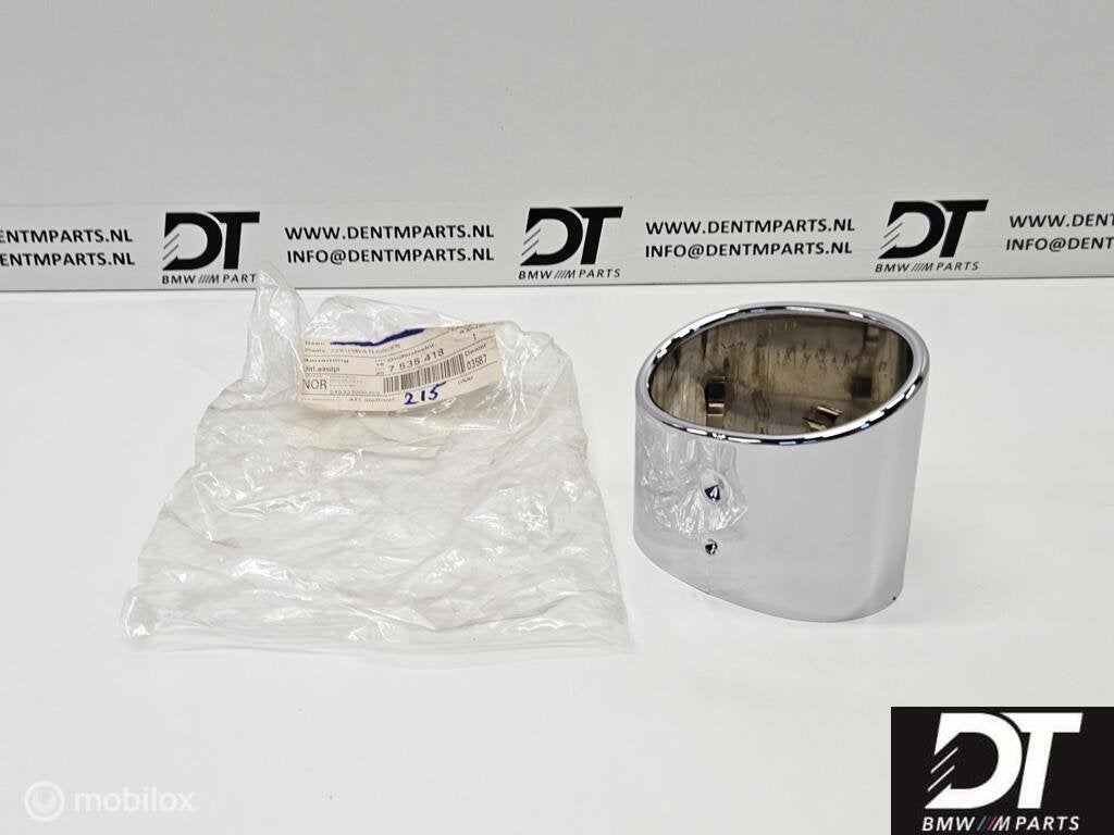 Uitlaatsierstuk chrome BMW E60 E61 520d 520i 18307535418, Neuf, Enlèvement ou Envoi