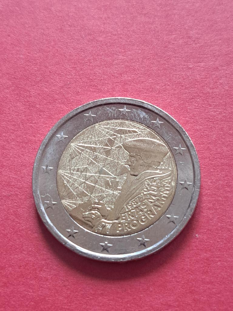 2022 Pays-Bas 2 euros 35 ans de programme Erasmus, rare, Envoi, Autres pays, 2 euros, Monnaie en vrac