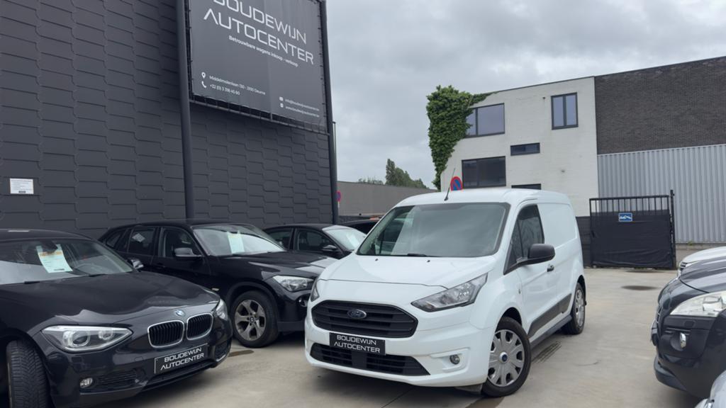 Ford Transit Connect 1.5Diesel Euro6D 2020 Topstaat Garantie, Voorwielaandrijving, Stof, Wit, SUV of Terreinwagen