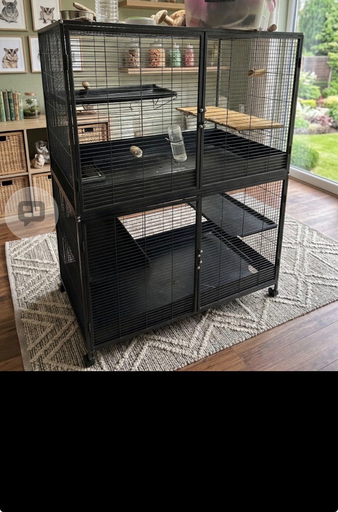 Grande cage savic xl, Animaux & Accessoires, Enlèvement, Comme neuf, Cage