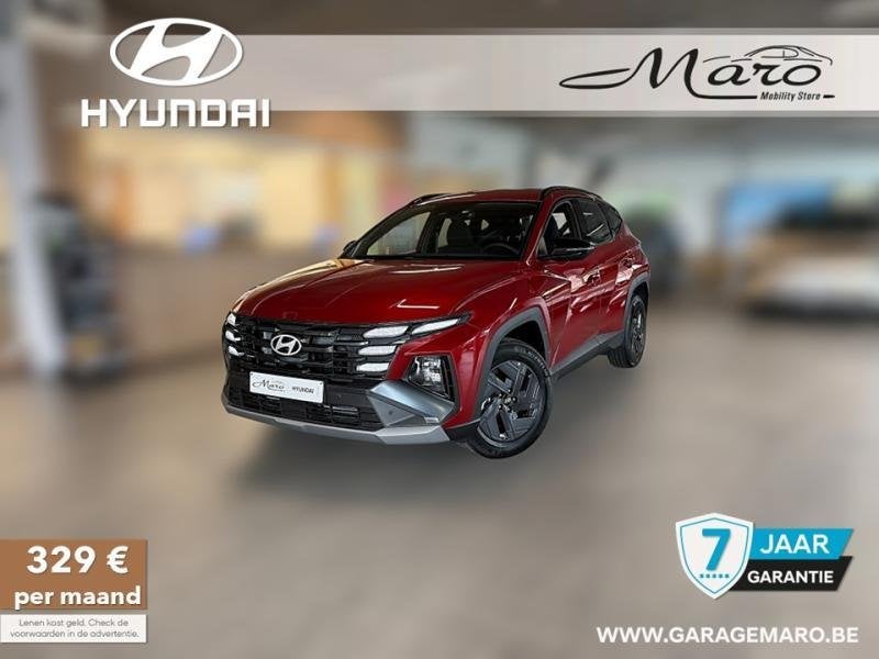 Hyundai Tucson 1.6T-GDi HYBRIDE Shadow Black Edition, Autos, Rouge, Achat, Electronic Stability Program (ESP), Euro 6