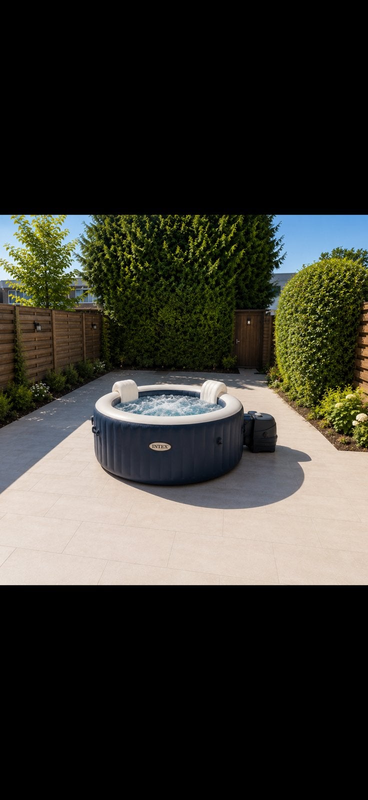 Intex PureSpa Jacuzzi, Ophalen, Zo goed als nieuw, Pomp, Opblaasbaar
